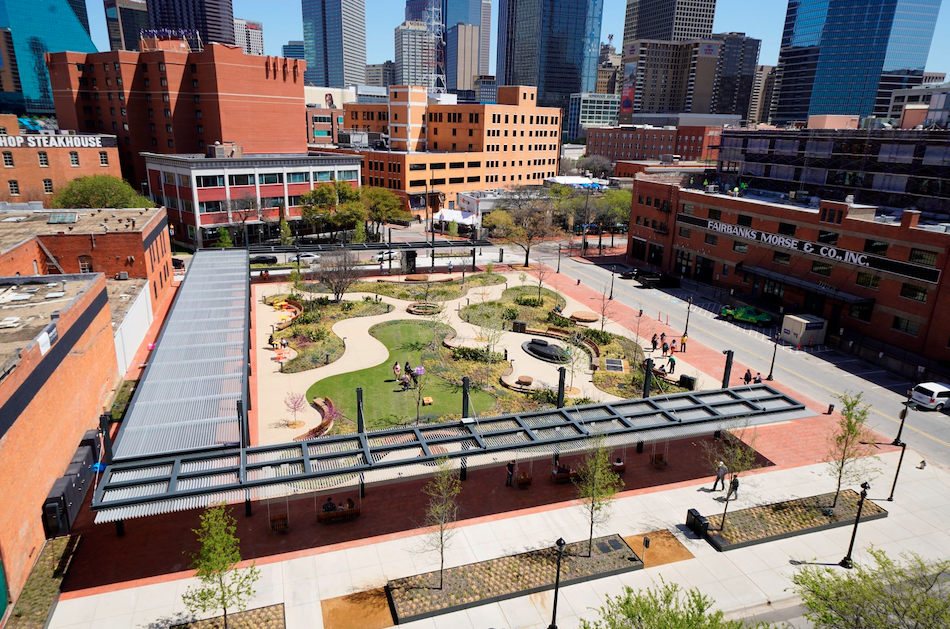 Parks for Downtown Dallas Opens New Neighborhood Park in the West End